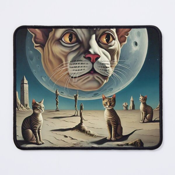 Item preview, Dali-Inspired Moon Sphynx designed and sold by vwcallais.