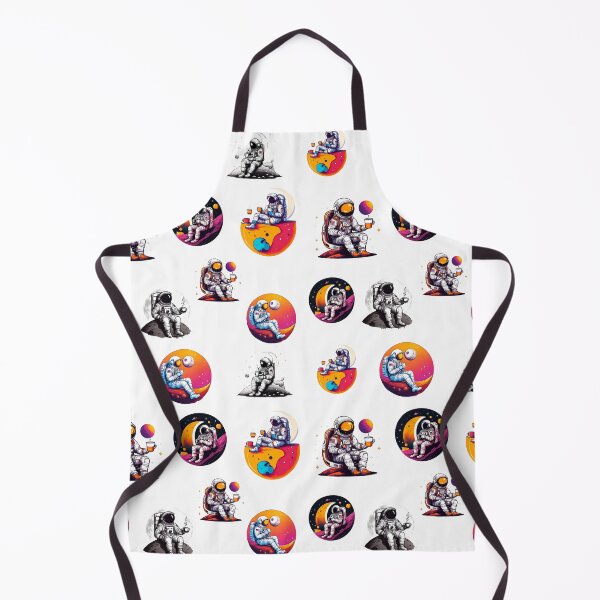 Item preview, Cosmic Coffee Break Astronaut in Space Pattern 2 designed and sold by Tom-Johnson.