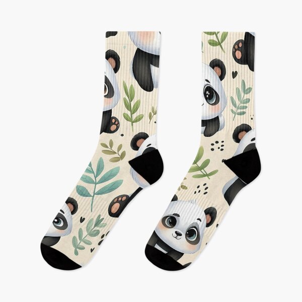 Aperçu de l'œuvre Motif de panda adorable créée et vendue par Haji Kamora.