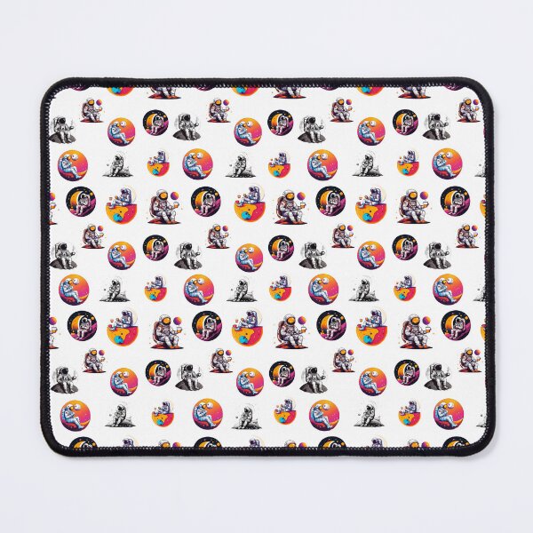Item preview, Cosmic Coffee Break Astronaut in Space Pattern 3 designed and sold by Tom-Johnson.