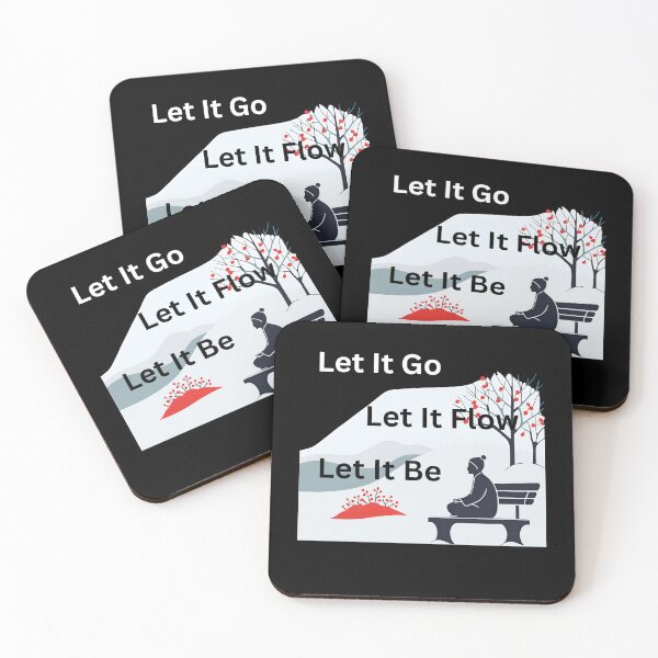 Item preview, Let it Go, Let it Flow, Let it Be designed and sold by ZenAuraBoutique.