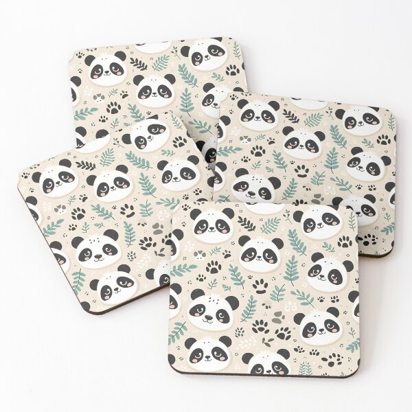 Item preview, Adorable panda pattern designed and sold by Haji  Kamora.