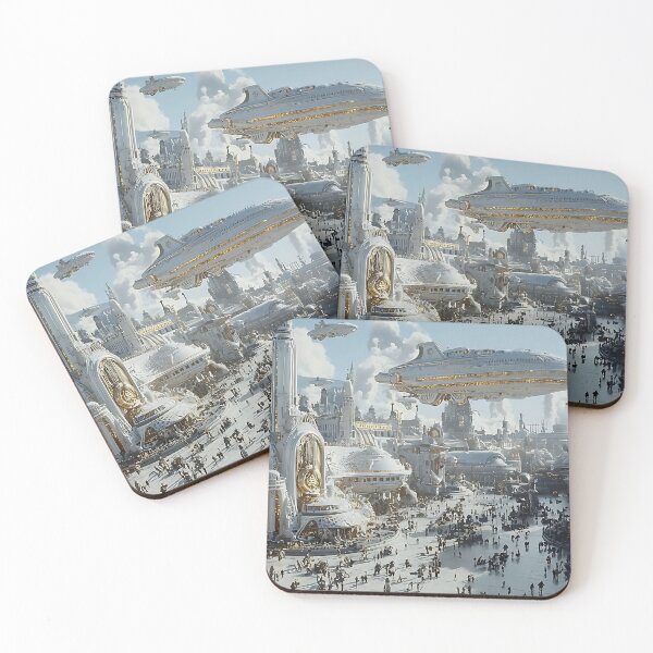 Item preview, Steampunk Metropolis: A Visionary Futuristic City designed and sold by CreationP.