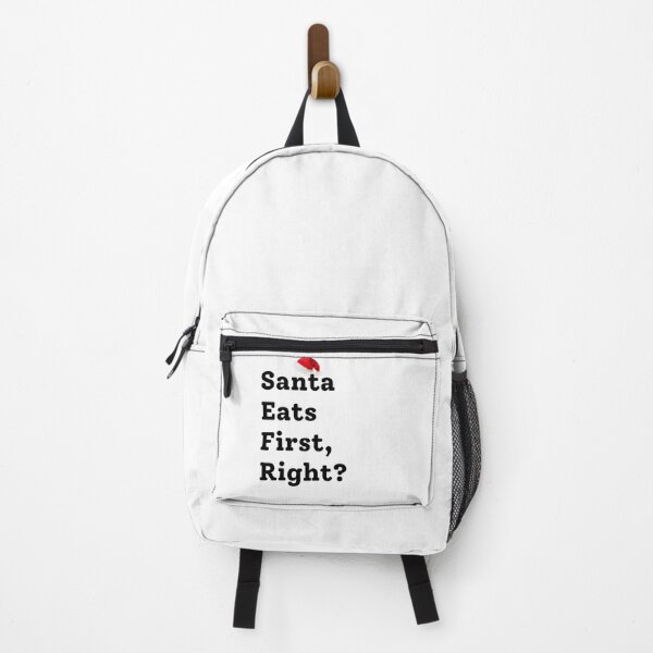 Item preview, Santa Eats First, Right? designed and sold by ComeToKnowMary.