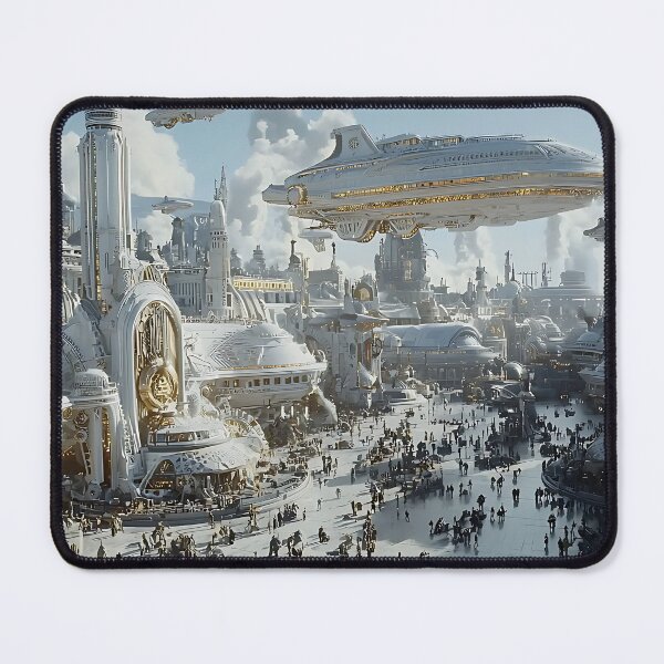 Item preview, Steampunk Metropolis: A Visionary Futuristic City designed and sold by CreationP.