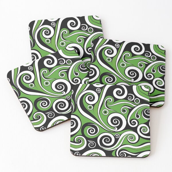 Artikelvorschau, Neuseeland Māori Paua Muster Koru Design 51 entworfen und verkauft von GrinGalore.