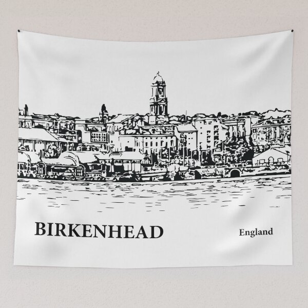 Item preview, Birkenhead England designed and sold by Lakeric Cityscapes.