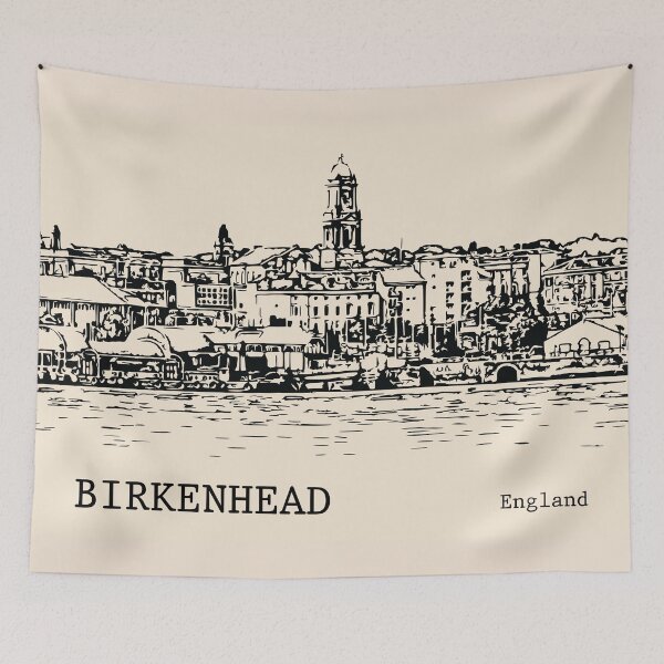 Item preview, Birkenhead England designed and sold by Lakeric Cityscapes.
