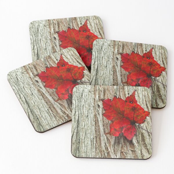 Item preview, Red autumn leaf designed and sold by Topmel.