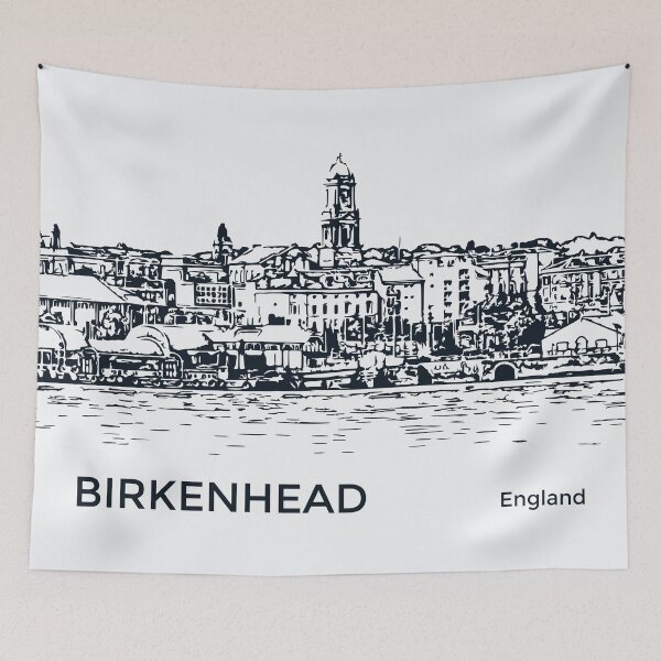 Item preview, Birkenhead England designed and sold by Lakeric Cityscapes.