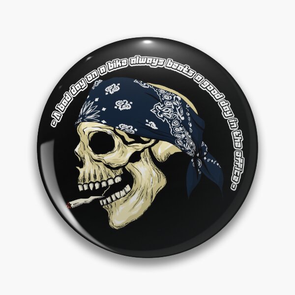 Item preview, Motorcycle Quote // Biker Quote - A bad day on a bike always beats a good day in the office designed and sold by MagicEyesOnly.