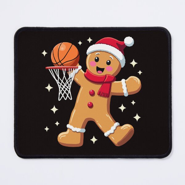 Item preview, Funny Gingerbread Playing Basketball Christmas  designed and sold by AxelBrook.