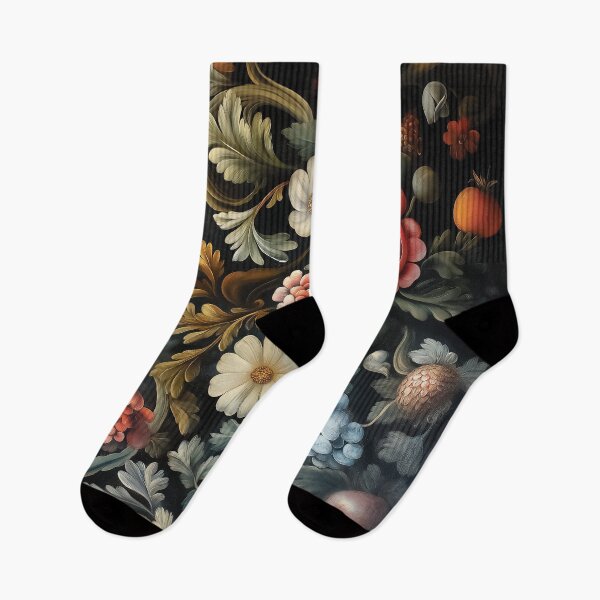 Item preview, A vibrant flowers designs in the Baroque style. designed and sold by HEMRO.