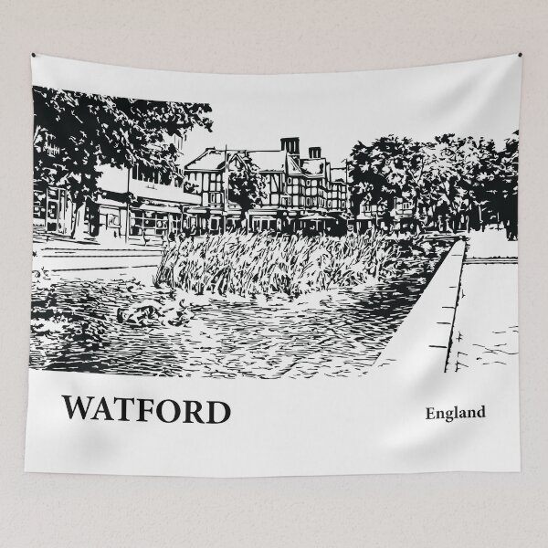 Item preview, Watford England designed and sold by Lakeric Cityscapes.