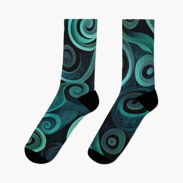 Item preview, New Zealand Māori Paua Pattern Koru Design 52 designed and sold by GrinGalore.