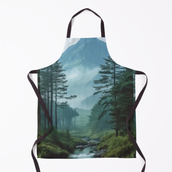 Item preview, Wilderness Scenes with Misty Mountains designed and sold by Piotrek0001.