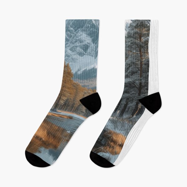 Item preview, Reflections and Mist in Mountain Scenery designed and sold by Piotrek0001.