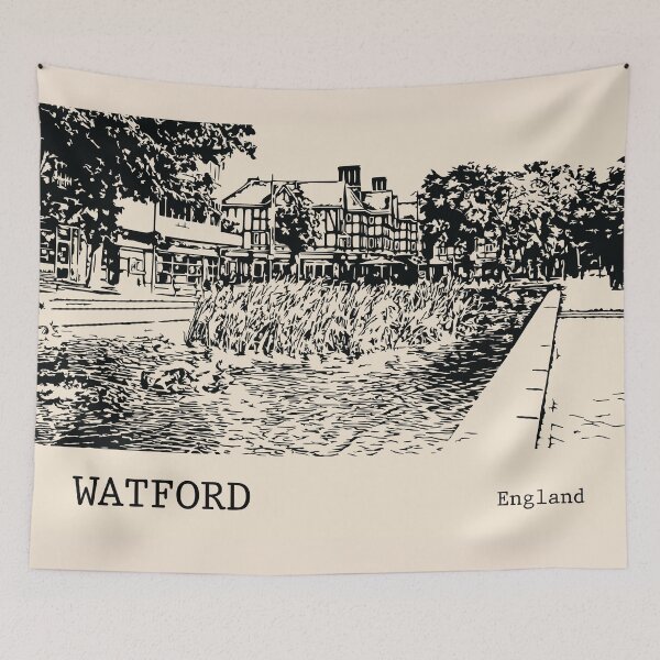 Item preview, Watford England designed and sold by Lakeric Cityscapes.