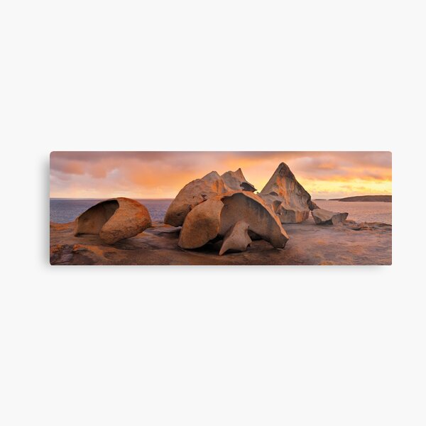 Remarkable Rocks Sunset, Kangaroo Island, South Australia Metal Print