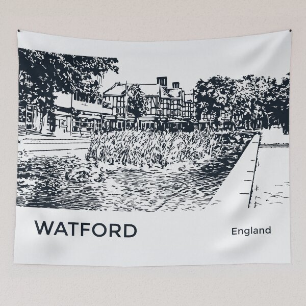 Item preview, Watford England designed and sold by Lakeric Cityscapes.