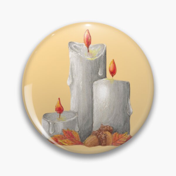 Item preview, Autumn Candles designed and sold by ReneeDixonArt.
