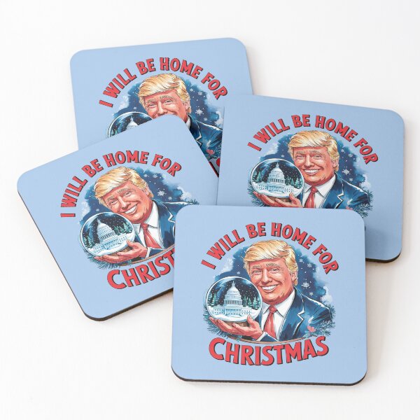 Item preview, Trump I'll Be Home For Christmas designed and sold by kjanedesigns.