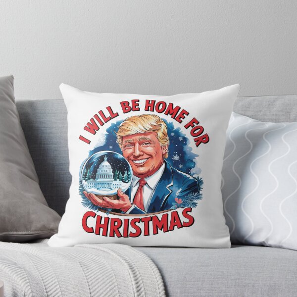 Item preview, Trump I'll Be Home For Christmas designed and sold by kjanedesigns.