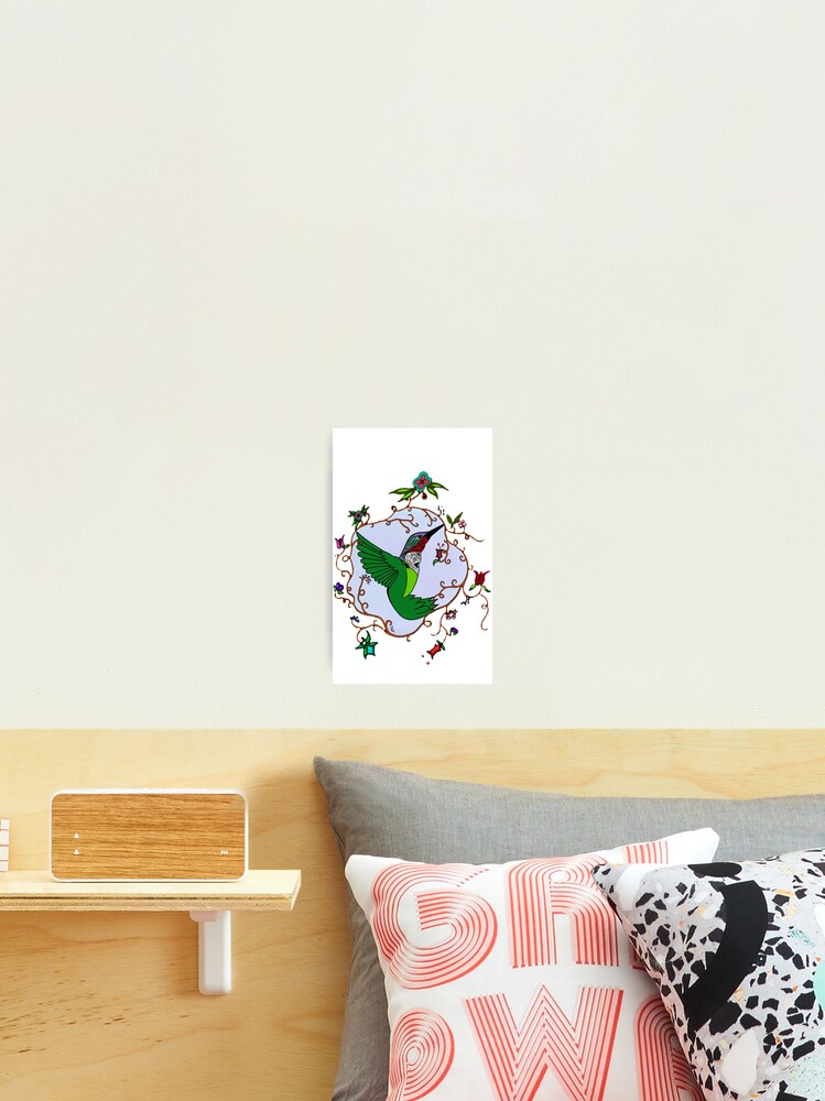 Thumbnail 2 of 3, Photographic Print, Hummingbird designed and sold by RickyTics.