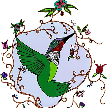 Artwork thumbnail, Hummingbird by RickyTics