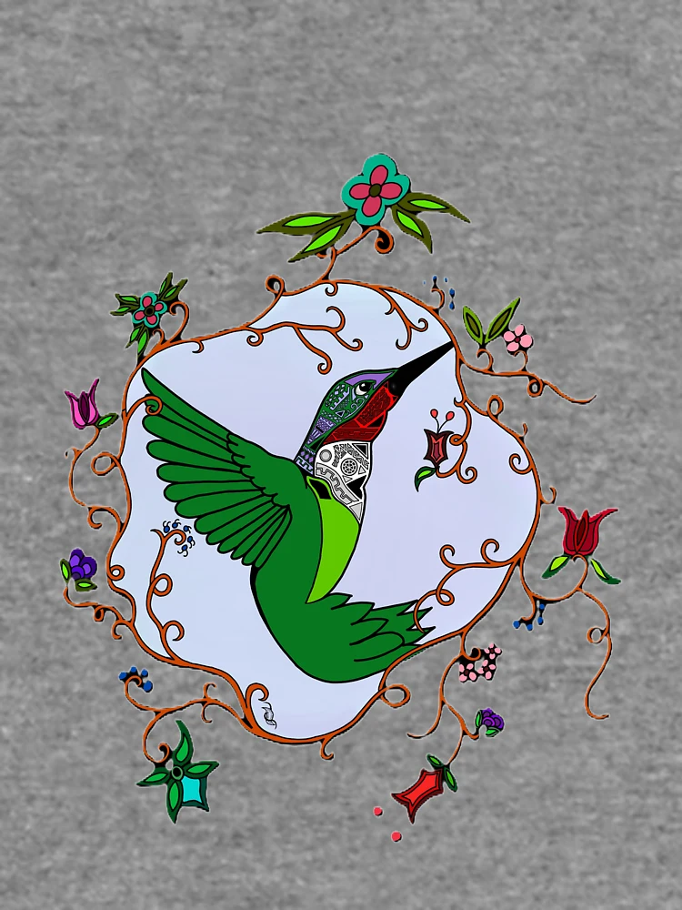 Thumbnail 6 of 6, Lightweight Sweatshirt, Hummingbird designed and sold by RickyTics.