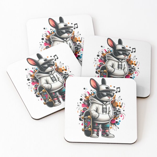 Item preview, Urban Rabbit in Streetwear Art designed and sold by Yas_oma.