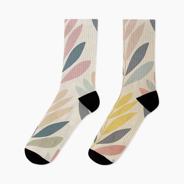 Item preview, Leaf patterns in pastel hues for a serene vibe. designed and sold by Haji Kamora.
