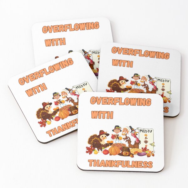 Item preview, Overflowing with Thankfulness  designed and sold by StuffsStore.