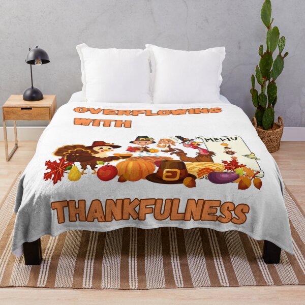 Item preview, Overflowing with Thankfulness  designed and sold by StuffsStore.