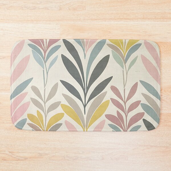 Item preview, Leaf patterns in pastel hues for a serene vibe. designed and sold by Haji Kamora.
