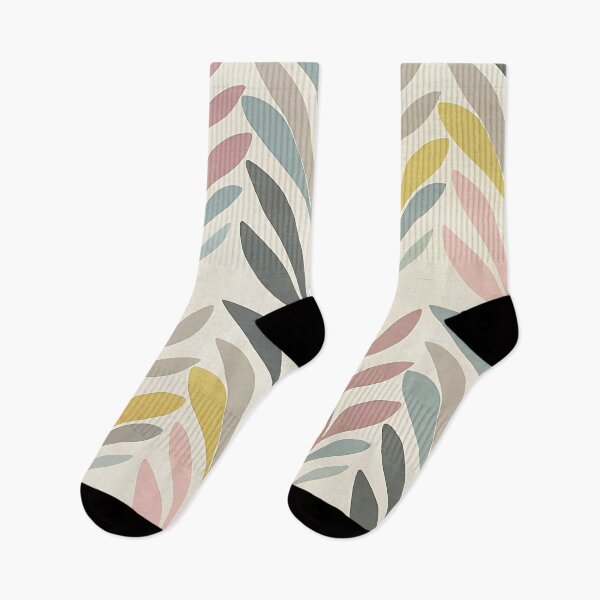 Item preview, Leaf patterns in pastel hues for a serene vibe. designed and sold by Haji Kamora.