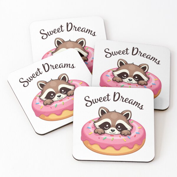Item preview, Sweet Dreams Raccoon Cute designed and sold by SignumShop.