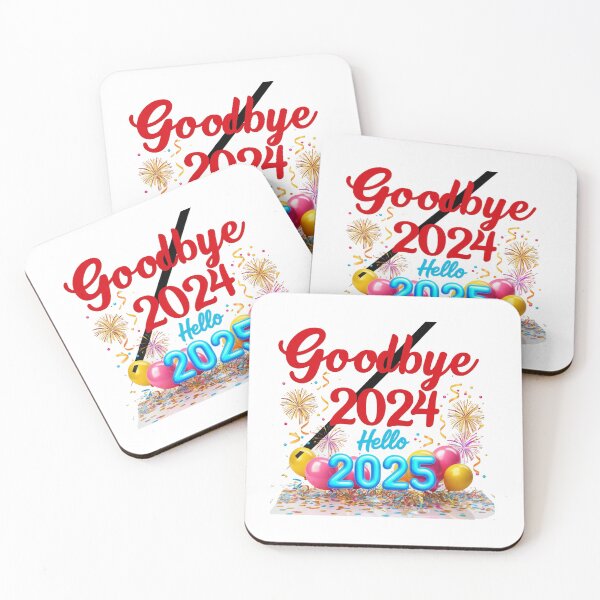 Item preview, Goodbye 2024, Hello 2025" designed and sold by belalorapy.