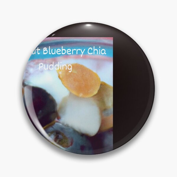 Item preview, Coconut Blueberry Chia Pudding designed and sold by CUTESTUFFnow.