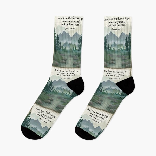 Item preview, And Into the forest I go to lose my mind and find my soul - John Muir  designed and sold by Scat the cat.
