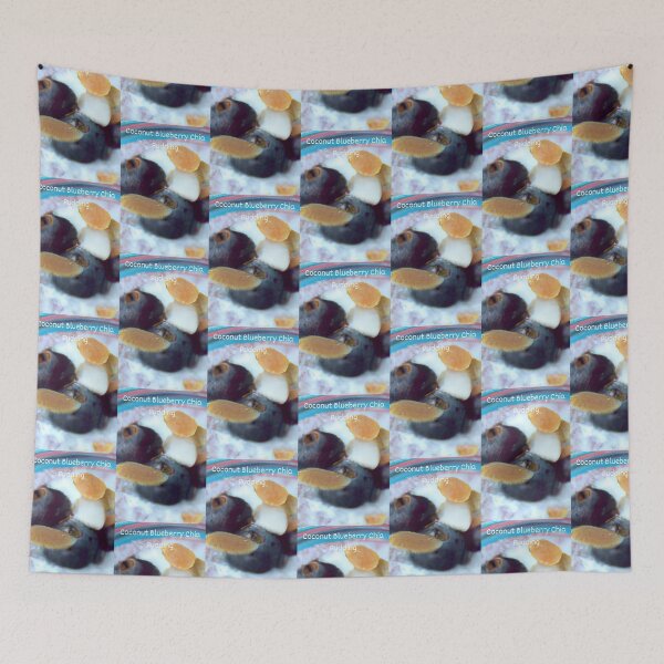 Item preview, Coconut Blueberry Chia Pudding designed and sold by CUTESTUFFnow.