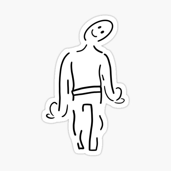 Item preview, Wonky Man designed and sold by SketchyFriends.