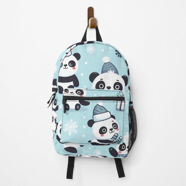 Item preview, Christmas panda seamless pattern designed and sold by Haji Kamora.