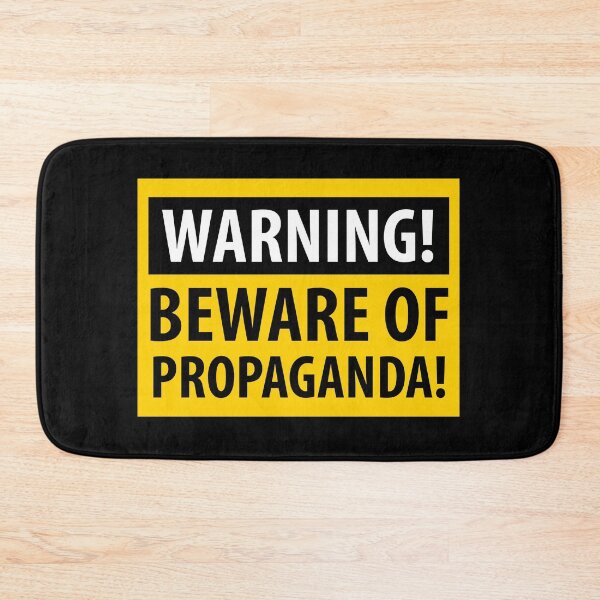 Item preview, Warning! Beware of propaganda.  designed and sold by Rachel the Artist .