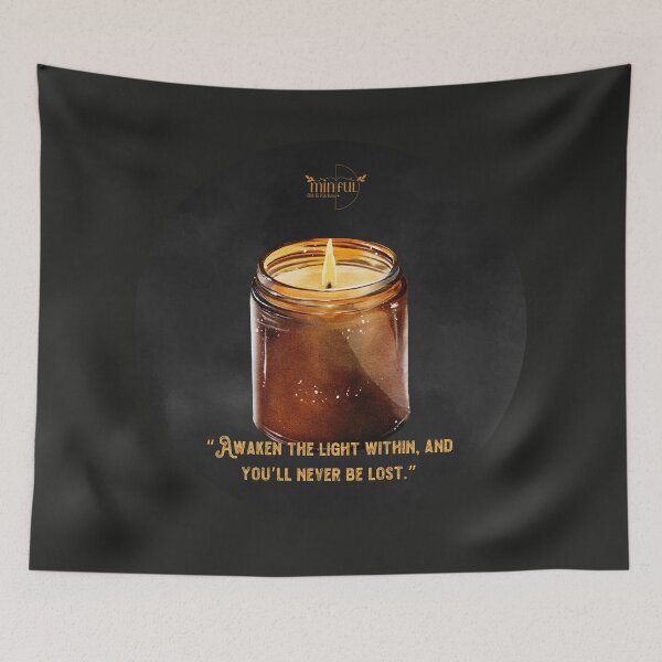 Item preview, Ignite Your Inner Light – Inspirational Candle Wisdom designed and sold by whereisOlga_.
