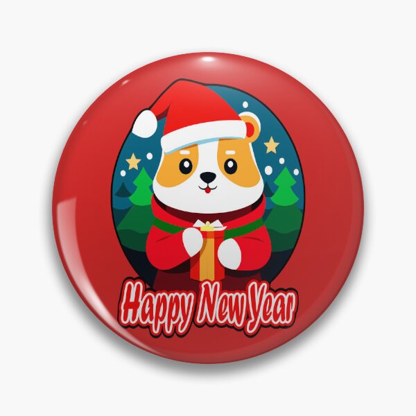 Item preview, Festive Panda - Happy New Year Design designed and sold by AgarutanPrint.