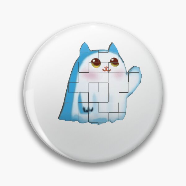 Item preview, Tile texture Halloween ghost kitty  designed and sold by Coffeemerc117.