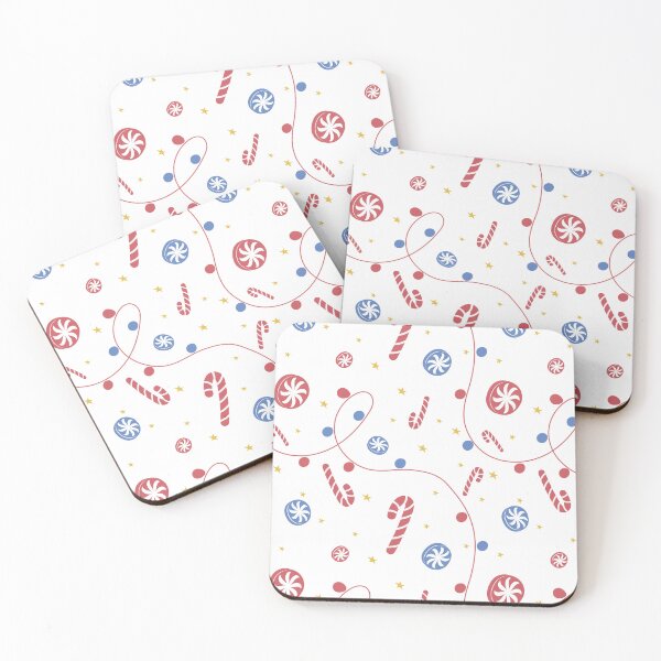 Item preview, Pattern of Candy Canes & Christmas Candy designed and sold by Steve Wilfong.