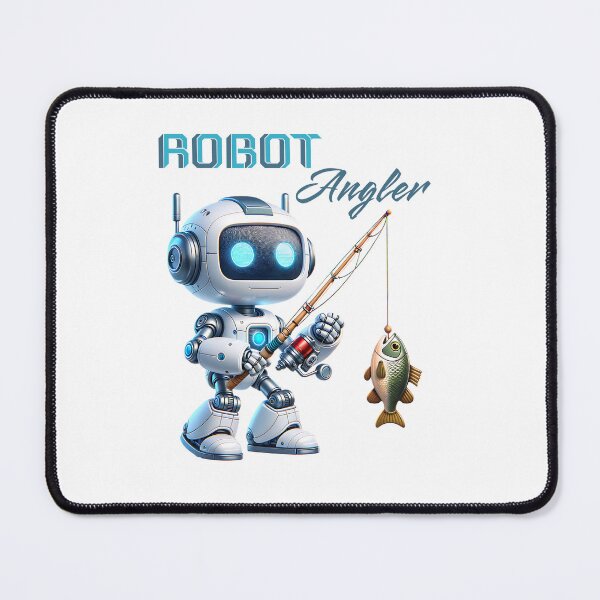 Item preview, Robot catching fish. designed and sold by KojourinArt.