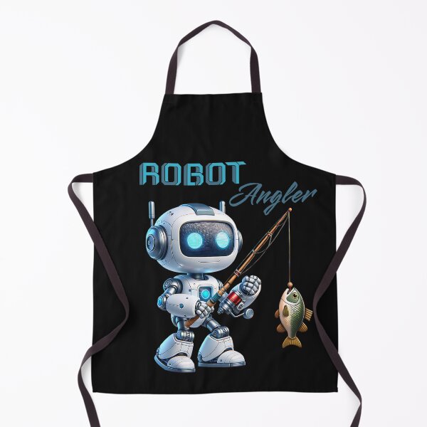 Item preview, Robot catching fish. designed and sold by KojourinArt.